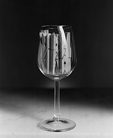 Wine glass with pegs :)