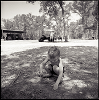 More little man in the big world