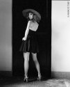 Woman with a hat