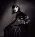 Anna with lights