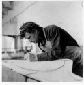 Laurent drawing a template for the Crocauto