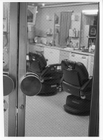 Downtown barber shop