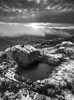 First snow in the mountains