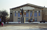 Lenin welcoming the New Year 2012