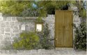 Eddy's Door, St Barthelemy (hand-colored)