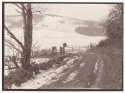 Salt print South Downs with snow