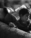 Relaxing at Nana's