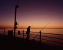 Angler on the Stone Jetty
