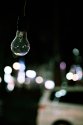 light bulb in the dark