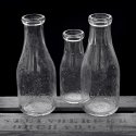 Milk Bottles, A Still Life