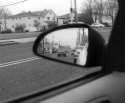 Traffic in the Side View Mirror