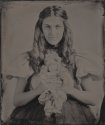 Rebecca and her doll