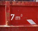 Seven cubic meter