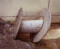 Spool tilted