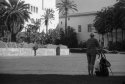 Santa Barbara courthouse, Artist and subject