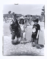 Dad and the twins, Laguna