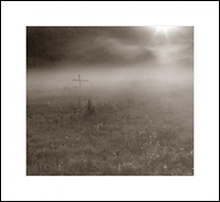 Sunlight, Fog, and Cross