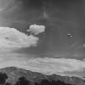Endeavour over JPL