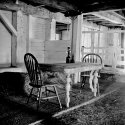 Table in the barn