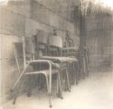 Stacked chairs