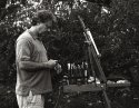 Painter, easel