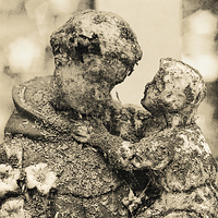 Mary and Jesus, Middle Village Cemetery