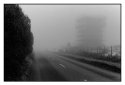 Lands End Airport in the mist