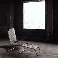 Chaise at the sewage plant