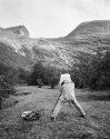 LF photographer in the field. Loen, Norway