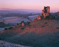 Corfe from East Hill