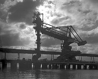 Tilbury Power station coal jetty
