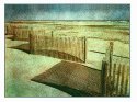 Sand Fences - Bromoil