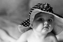 polka dot hat