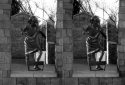 Stereo Pinhole Experiment #2 - Anne Frank