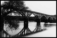 OLd Bridge Over Savannah River  ( Vintage)
