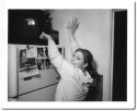 Amy Operating the Microwave