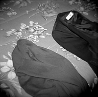 Diana F+ jackets on bed