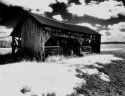 Barn with Hayiing machinery