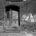 Piedmont Flour Mill Lynchburg VA Back Door