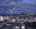 Seattle, Space Needle and neighborhood