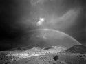 Rainbow over Shoshone