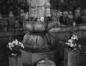 at the cemetary