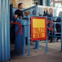 Wonder Wheel Toilet 25c, Coney Island