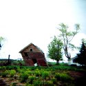 Leaning Barn