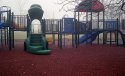 Playground in Fog