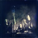 Ambrotype Cobalt Blue Glass