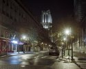 Notre Dame, Side Streets, Night