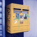 Yellow Postbox, Paris