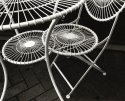Wire chairs