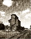 Textured Elevator-Sepia-2